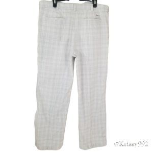 38 x 32 NIKE GOLF Mens GOLF PANTS Plaid